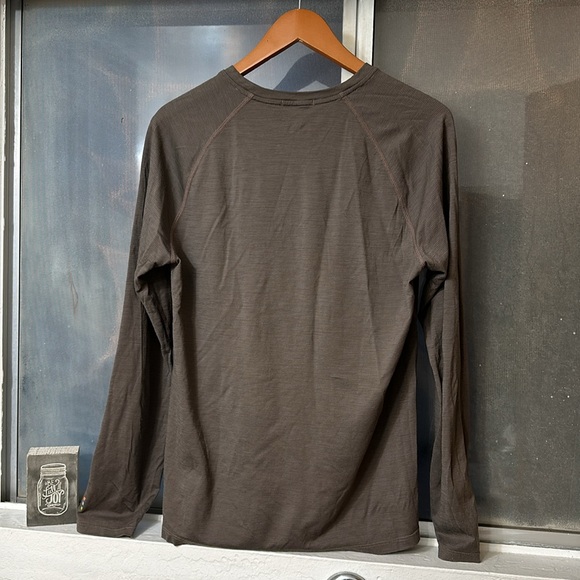 SmartWool Men's (M) Medium Merino 150 Base Layer Micro Stripe Long Sleeve Shirt - Picture 5 of 6